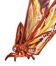 Godzilla x Kong The New Empire Action Figure Mothra with Jiva Playmates