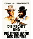 Bud Spencer & Terence Hill Tin Sign Rechte und Linke Hand des Teufels Blechwaren Fabrik Braunschweig