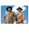 Bud Spencer & Terence Hill Tin Sign Blue Sky Blechwaren Fabrik Braunschweig