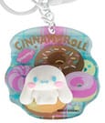 Sanrio 3D Acrylic Keychain Cinnamoroll Blue Sky Studios