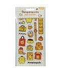 Sanrio Sticker Set Pompompurin Blue Sky Studios