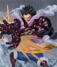 One Piece FiguartsZERO Monkey D. Luffy Gear 4 Leo Bazooka Reissue Bandai Tamashii Nations