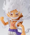 One Piece World Collactable Figures x S.H. Figuarts Action Figure Monkey D. Luffy Gear 5 Bandai Tamashii Nations