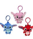 Lilo & Stitch Plush Keychains Assortment 24 Cerdá