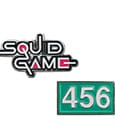 Squid Game Pins 2 Pack Squid Game & Player 456 Cinereplicas