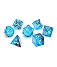 CritStones Liquid Core Dice Set Mermaid's Maelstrom 7 Glassstaff