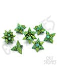 CritStones Metal Dice Set Unholy Bane 7 Glassstaff