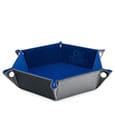 CritStones Folding Dice Tray Blue Glassstaff