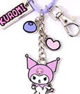Hello Kitty Key Chain with Kuromi Charms The Carat Shop