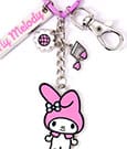 Hello Kitty Key Chain with My Melody Charms The Carat Shop