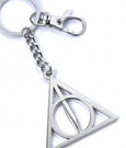 Harry Potter Keychain Deathly Hallows silver plated The Carat Shop