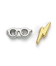 Harry Potter Earrings Lightening Bolt & Glasses The Carat Shop