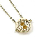 Harry Potter Pendant & Necklace Spinning Time Turner gold plated The Carat Shop