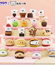 Maltese Sweet Box Series Mini Figures 3 Pack Puppy Face Display 6 Funism
