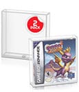 Acrylic Case 2 Pack for Gameboy/Gameboy Advance Games Evoretro