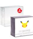 PET Protectors 5 Pack for Booster Boxes / Elite Trainer Boxes Ver. 2 Evoretro
