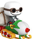 Nightmare before Christmas POP! Rides Vinyl Figure Jack w/Goggles & Snowmobile Funko