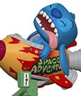 Lilo & Stitch POP! Rides Vinyl Figure Stitch in Rocket Funko