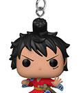 One Piece POP! Vinyl Keychains Luffy in Kimono Display 12 Funko