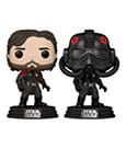 Star Wars Andor POP! TV Vinyl Figures Cassian Andor Sienar Test Pilot w/chase Assortment 6 Funko