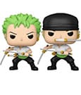 One Piece POP! Animation Vinyl Figures Zoro Refresh w/Ch Assortment 6 Funko