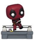 Marvel POP! Deluxe Vinyl Figure Deadpool on Bridge Funko