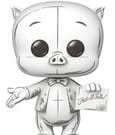 Looney Tunes POP! Animation Vinyl Figure Porky Pig? Funko