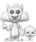 Looney Tunes POP!&Buddy Animation Vinyl Figure Sylvester&Tweety Funko