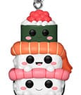Kawaii Foodies Pocket POP! Vinyl Keychains Sushi Stack Display 12 Funko