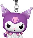 Sanrio POP! Vinyl Keychains K/MM Kuromi Display 12 Funko