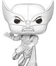 Marvel POP! Vinyl Figure Sketched Wolverine Funko