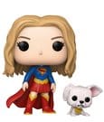 Supergirl 2026 POP! Heroes Vinyl Figure Supergirl with Puppy Krypto Funko