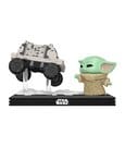 Star Wars The Mandalorian and Grogu POP! Moment Vinyl Figures Grogu with Polar Mouse Droid Funko