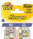 Minions Bitty POP! Vinyl Figures 2 Pack Bride Kevin & Eye Matie Funko