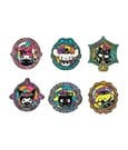 Sanrio by Loungefly Enamel Pins Blind Box Hello Kitty and Friends Halloween Stained Glass Display 12 Loungefly