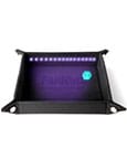 FanRoll Shadowlight Folding Blacklight Dice Tray Black FanRoll