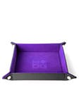 FanRoll Folding Dice Tray Velvet Purple FanRoll