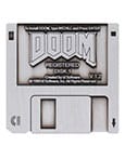 Doom Pin Badge Floppy Disk Limited Edition FaNaTtik