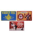 Fallout Tin Signs 3 Pack Brands FaNaTtik