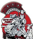 2000 AD Pin Badge Judge Dredd You're Next Punk Limited Edition FaNaTtik