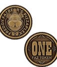 Five Nights at Freddy´s Collectable Coin One Faz Token Limited Edition FaNaTtik