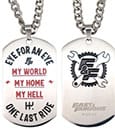 Fast & Furious Dog Tags with ball chain FaNaTtik