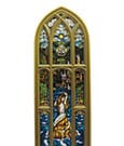 Harry Potter Resin Plaque Mermaid Stained Glass Window FaNaTtik