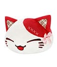 Nemuneko Cat Sweet Big Plush Figure Red Furyu