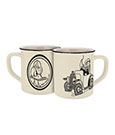 Donald Duck Mug Donald In The Car Geda Labels
