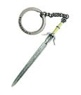 The Witcher III Wild Hunt Keychain Ciri Sword Good Loot