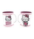 Hello Kitty Mug Pink Emboss Pyramid International