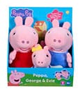 Peppa Pig Plush figures 3er Pack Character Options