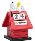Peanuts 3D perpetual Calendar Snoopy Doghouse Grupo Erik