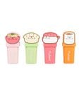 Pusheen Highlighters with Topper Sushi Roll Set of 4 Grupo Erik